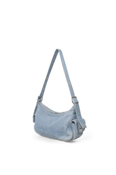 Matin Kim Matin Dust Denim Side Pocket Bag - Light Blue