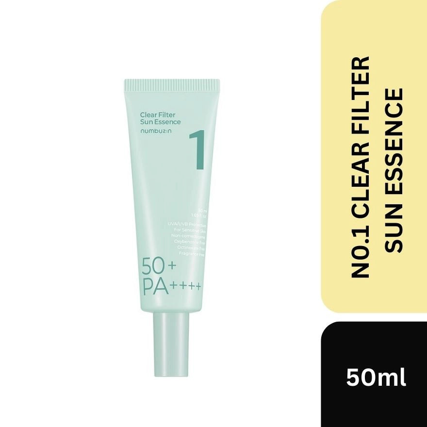 Numbuzin No.1 Clear Filter Sun Essence SPF50+ 50ml