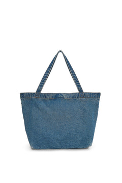 Matin Kim Matin Stitch Denim Shoulder Bag - Blue