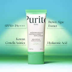 Purito Wonder Releaf Centella Daily Sun Lotion SPF50+ PA++++ 60ml — image 3