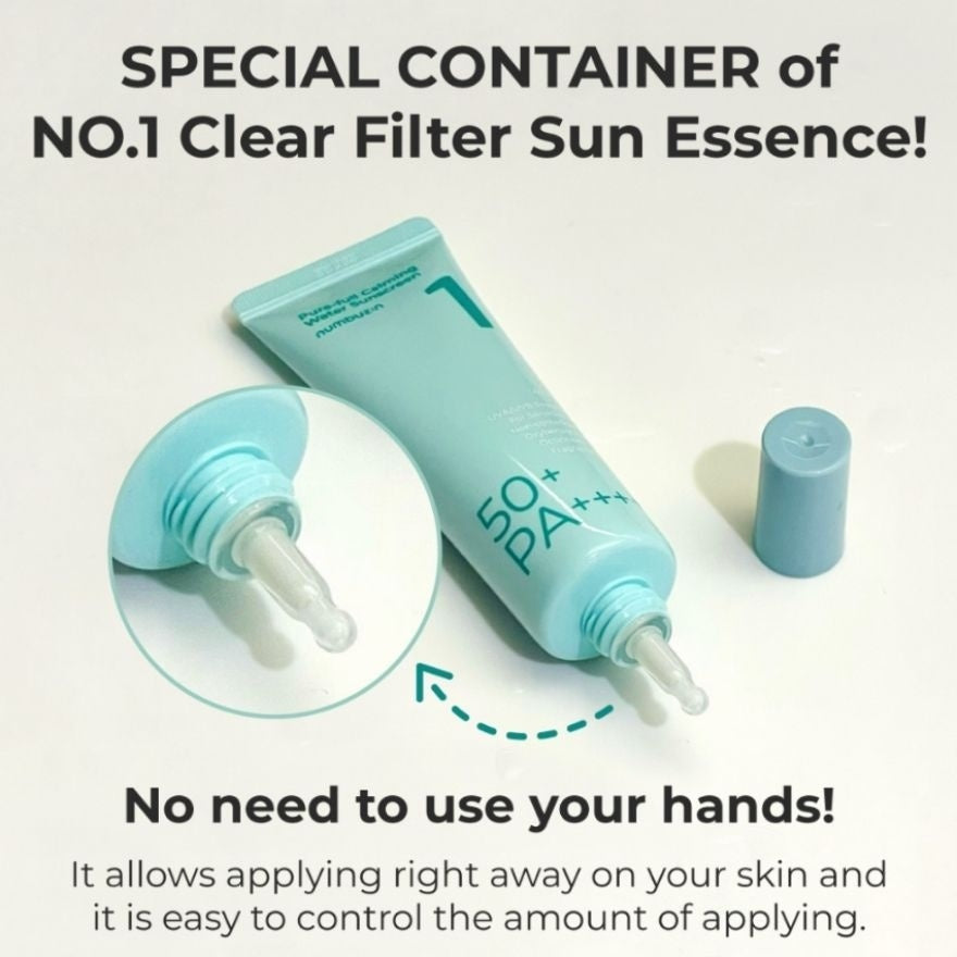 Numbuzin No.1 Clear Filter Sun Essence SPF50+ 50ml — image 4