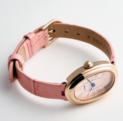 LLOYD 15957605 image 3: 【Pre-Order】Lloyd Awesome Oval Watch – Blossom Pink/Black/Brown/Red