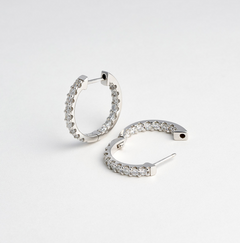 LLOYD 16386512 image 4: 【Pre-Order】LLOYD S925 White Timeless Tennis Earrings