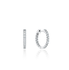 LLOYD 16386512 image 3: 【Pre-Order】LLOYD S925 White Timeless Tennis Earrings