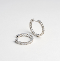 LLOYD 16386512 image 5: 【Pre-Order】LLOYD S925 White Timeless Tennis Earrings