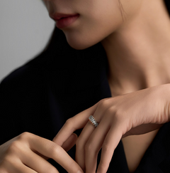 LLOYD 16386724 image 2: 【Pre-Order】LLOYD S925 Glow Double Line Ball Ring