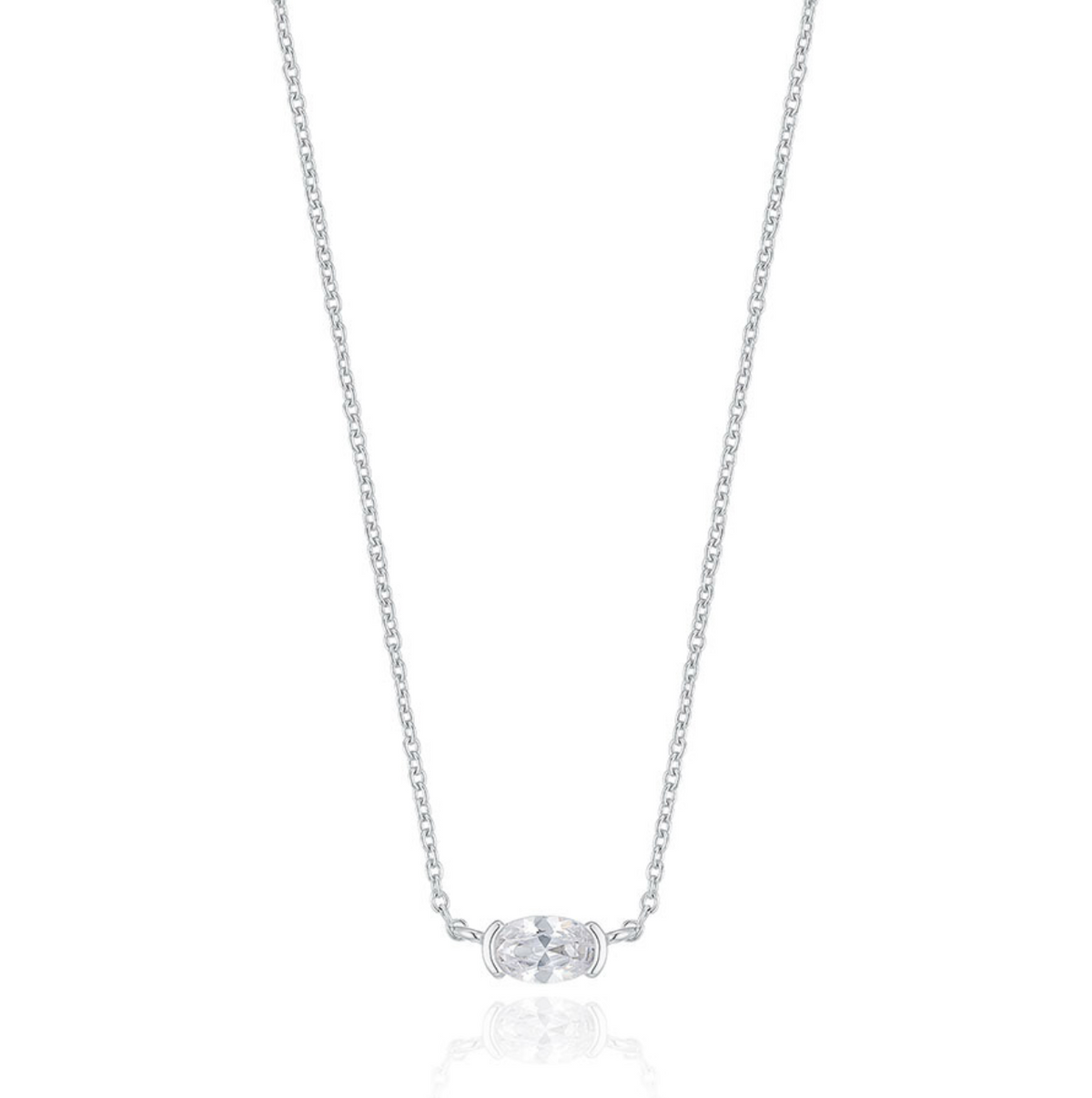 LLOYD 16439766 image 4: 【Pre-Order】LLOYD Silver 925 Petit Oval Necklace