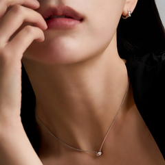 LLOYD 16439766 image 2: 【Pre-Order】LLOYD Silver 925 Petit Oval Necklace