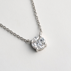 LLOYD 15400934 image 5: 【Pre-Order】LLOYD Silver 925 Invisible Setting Necklace