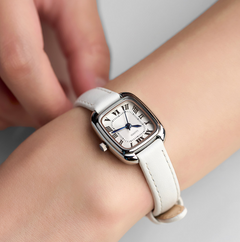 LLOYD 16441077 image 2: 【Pre-Order】LLOYD Awesome Women's Leather Watch - White/Brown/Black