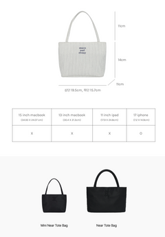 MUCU AND EBONY Mini Near Tote Bag