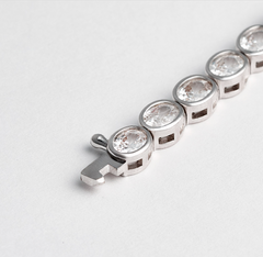 LLOYD Oval Tennis Bracelet
