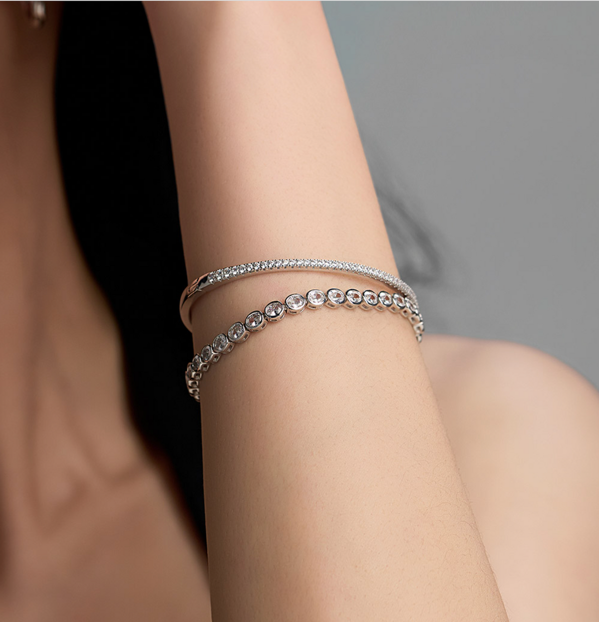 LLOYD Oval Tennis Bracelet