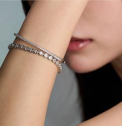 LLOYD Oval Tennis Bracelet
