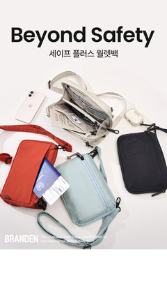 BRANDEN Safe Plus Wallet Bag