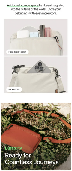 BRANDEN Safe Plus Wallet Bag