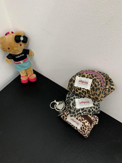 ANTIQUEJEY Leopard Lunchbox Makeup Bag