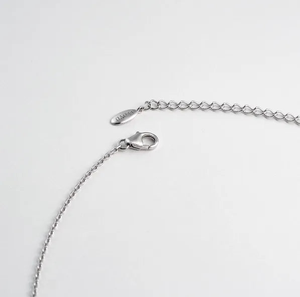 LLOYD Glow Double Line Ball Necklace 925 Silver