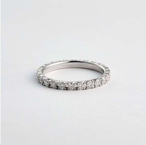 LLOYD Moissanite Tennis Ring 925 Silver