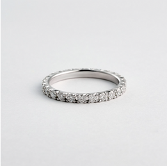 LLOYD Moissanite Tennis Ring 925 Silver