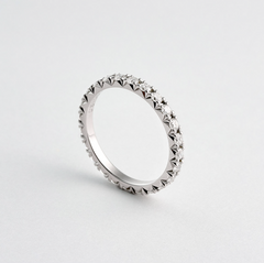 LLOYD Moissanite Tennis Ring 925 Silver