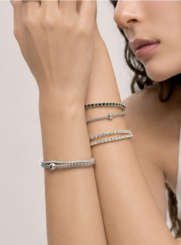 LLOYD Bright 3mm Tennis Bracelet 925 Silver