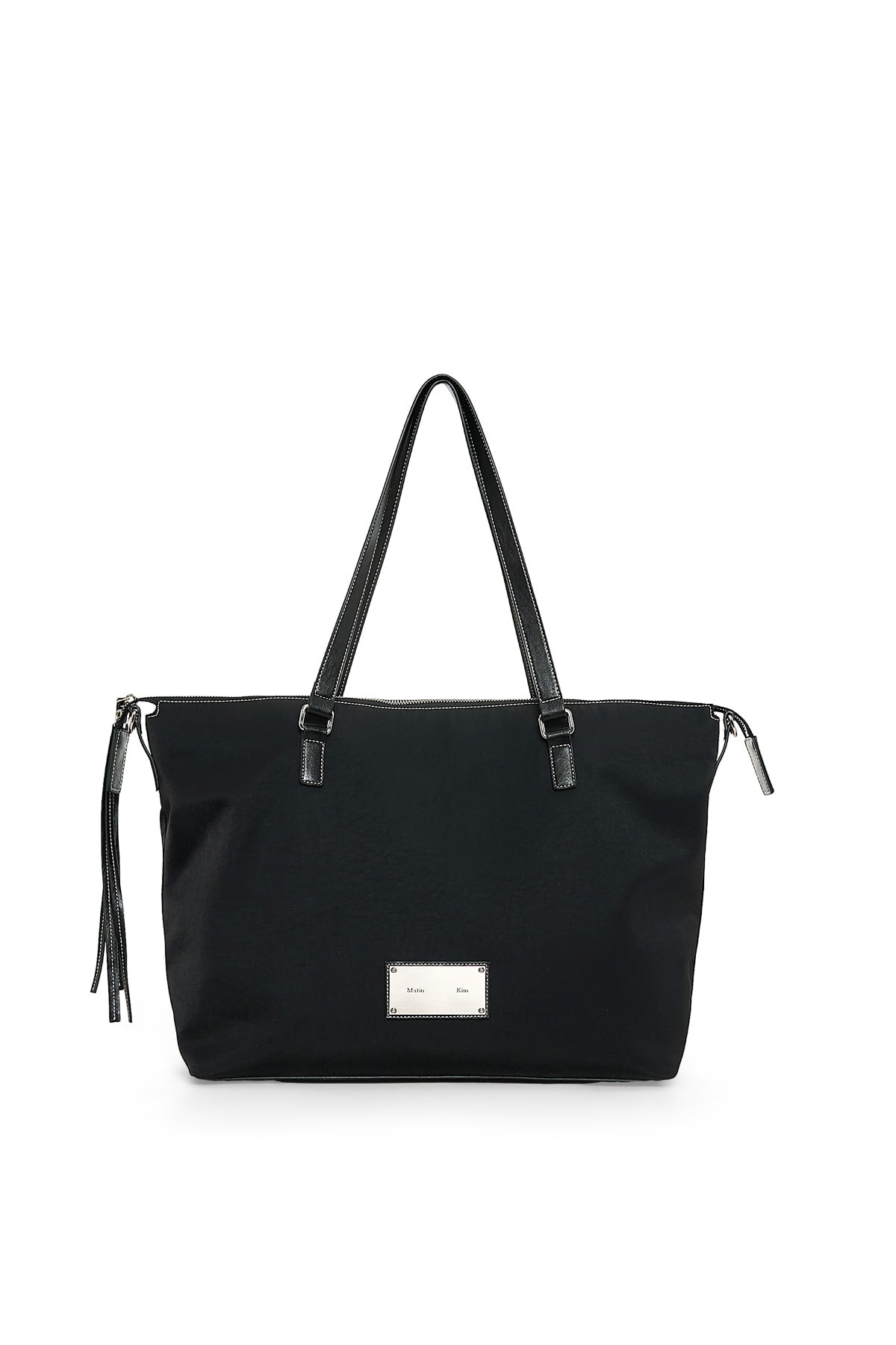 Matin Kim Matin Logo Stitch Two Way Big Bag - Black