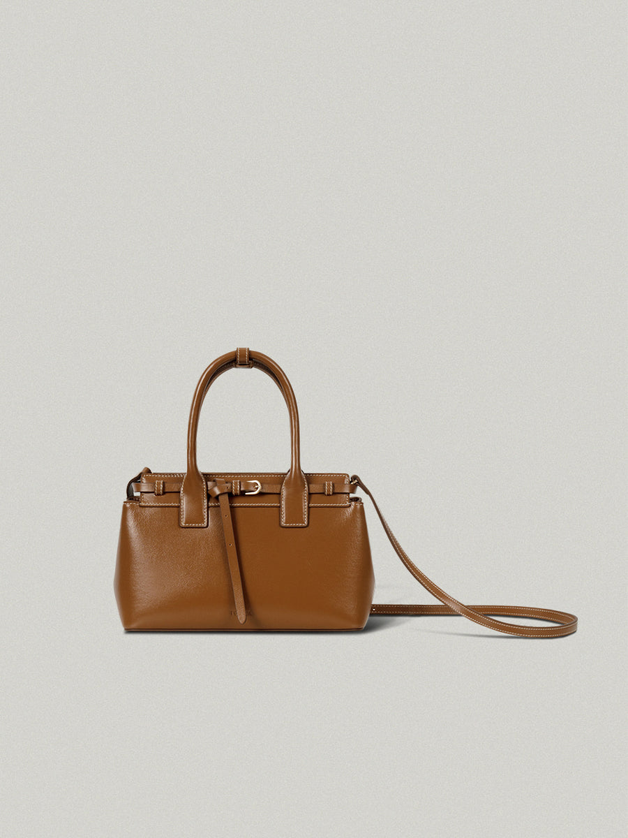 FOLNUA Mini Anneau Bag - Camel