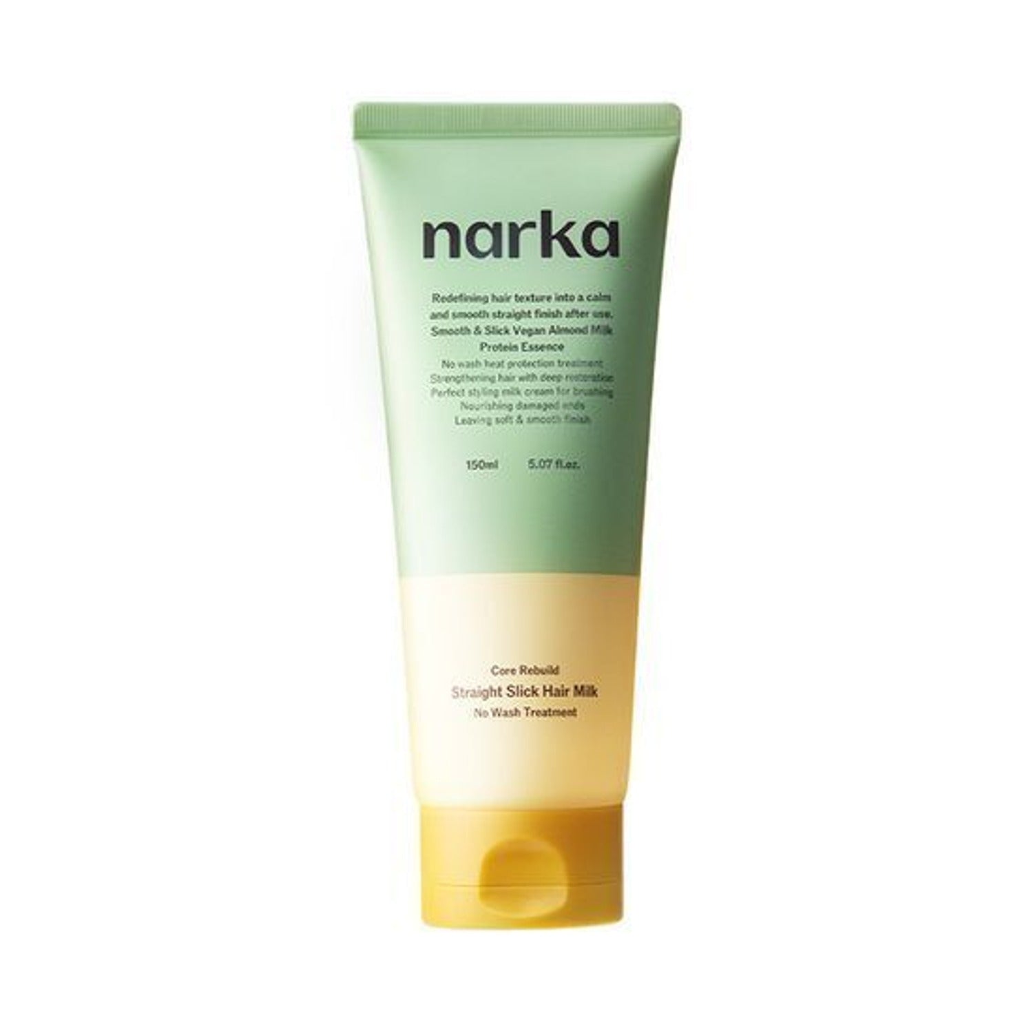 narka Core Rebuild Straight Slick Hair Milk image 6