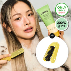 narka Core Rebuild Straight Slick Hair Milk