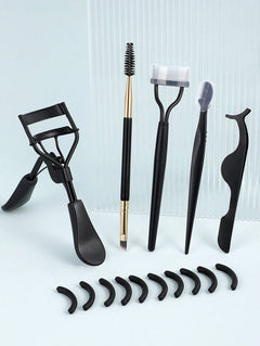 Daiso Korea Eyelash Curler + Eyebrow Razor Set