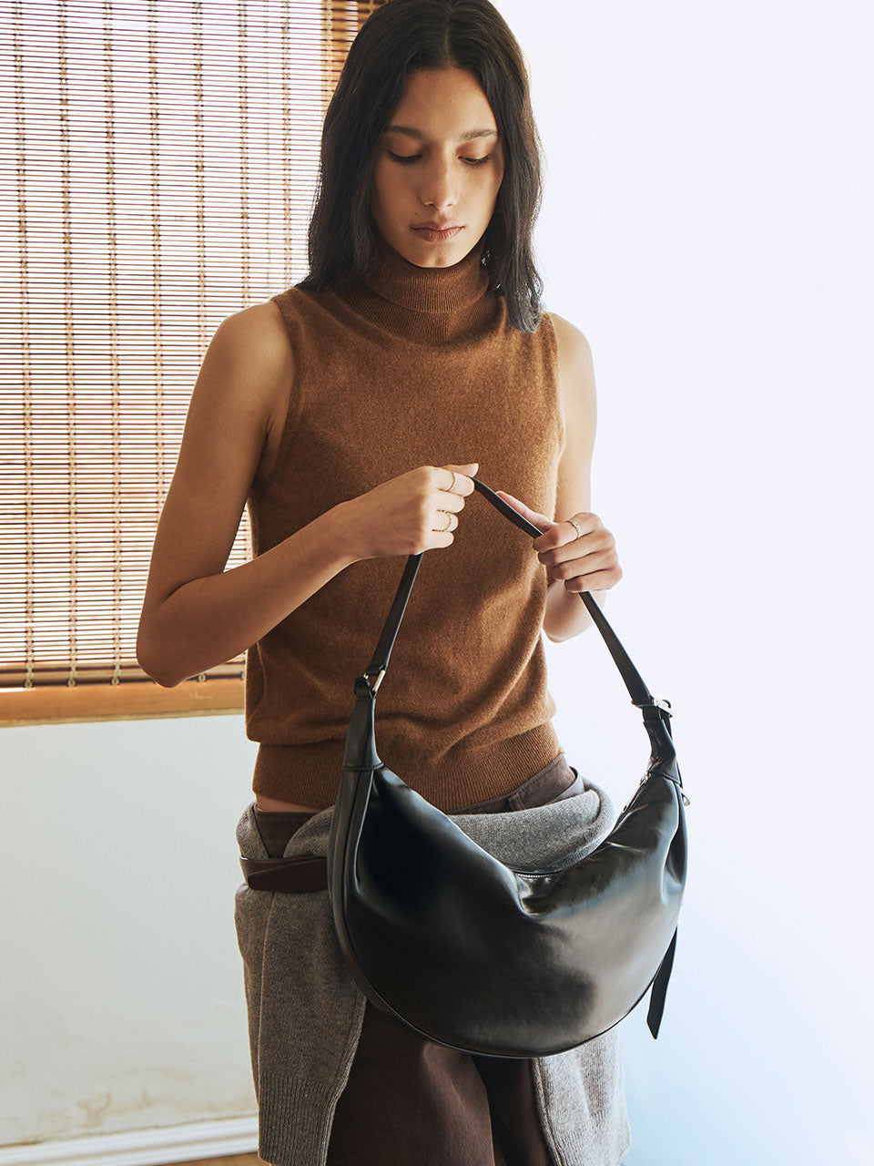 JOY GRYSON June Hobo Bag Medium 플Rain - LW4AD3030-10