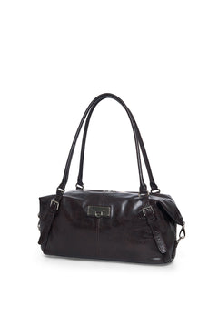 Matin Kim Matin Soft Form Bowling Bag - Dark Brown