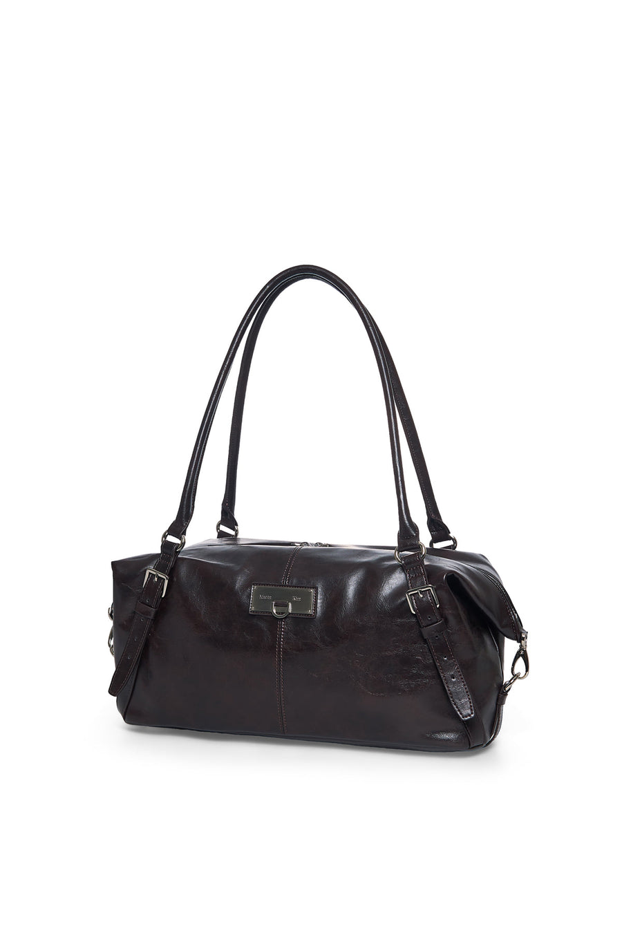 Matin Kim Matin Soft Form Bowling Bag - Dark Brown