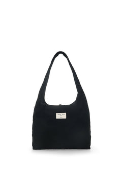 Matin Kim Logo Point Round Ecobag - Black
