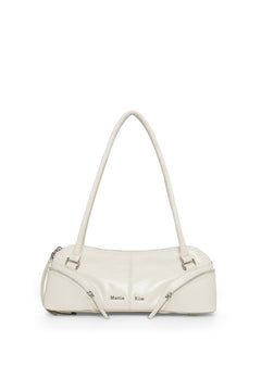 Matin Kim Curve Zip Baguette Bag - Light Grey