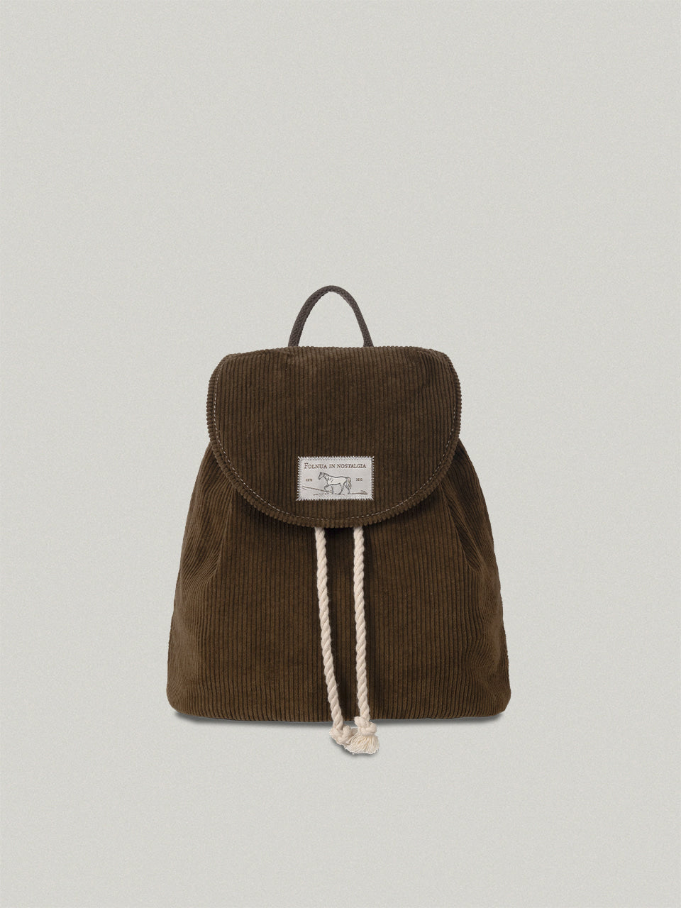 FOLNUA Folly Backpack Khaki - Corduroy폴리 백팩 - 코듀로이 - Default