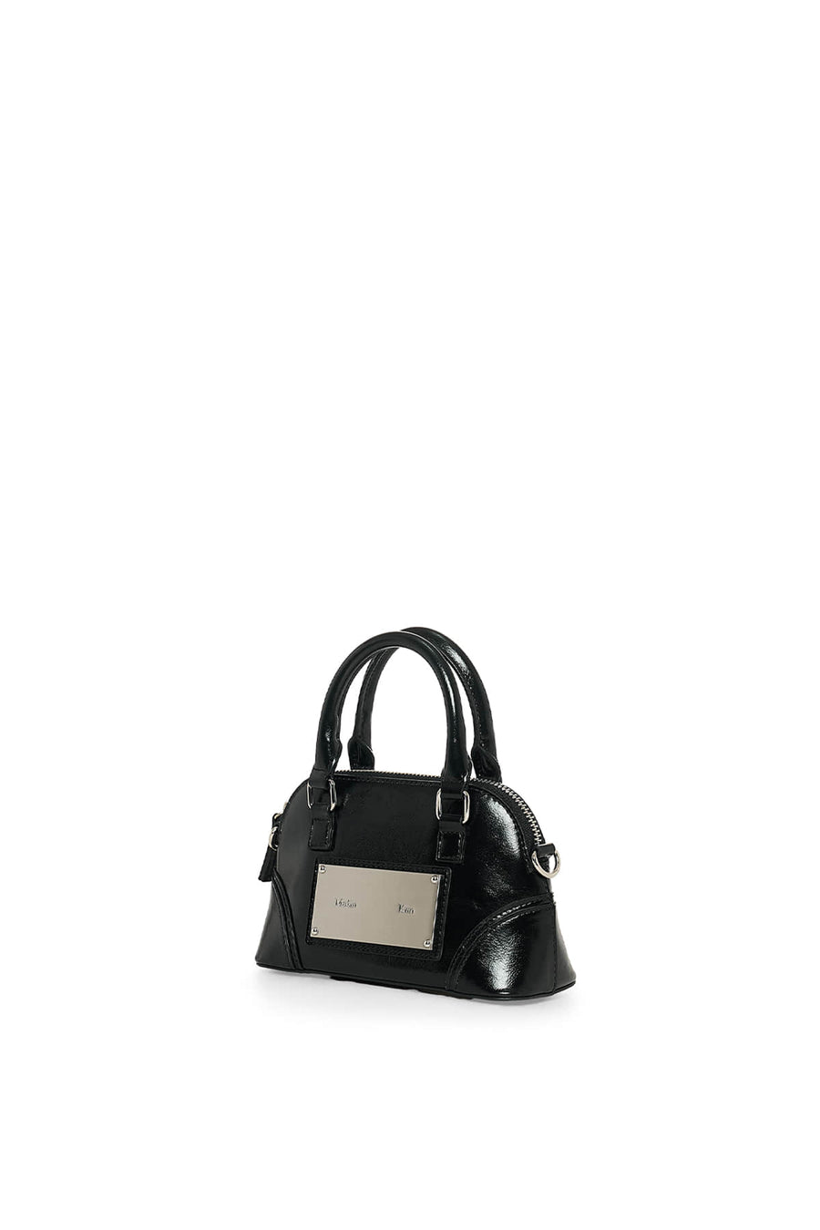 Matin Kim Curve Zip Mini Bag - Black