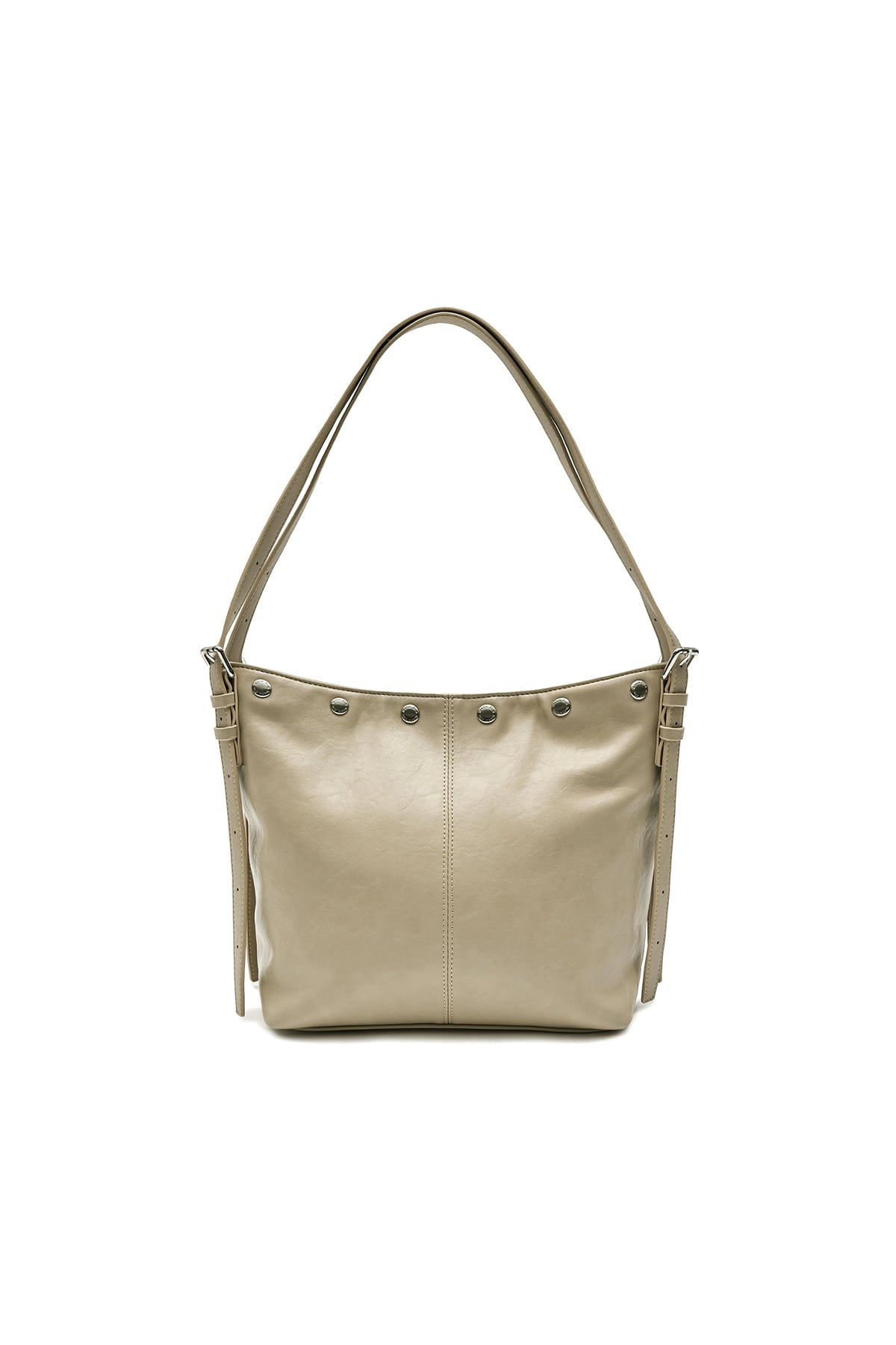 Matin Kim Matin Stud Point Small Shoulder Bag - Beige