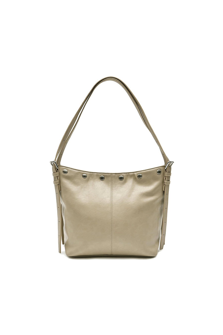 Matin Kim Matin Stud Point Small Shoulder Bag - Beige