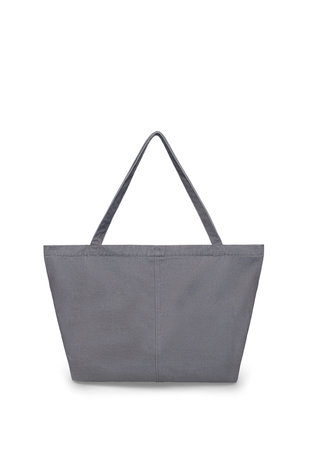 Matin Kim Vintage Washed Cotton Shoulder Bag - Grey