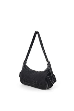 Matin Kim Matin Dust Denim Side Pocket Bag - Black