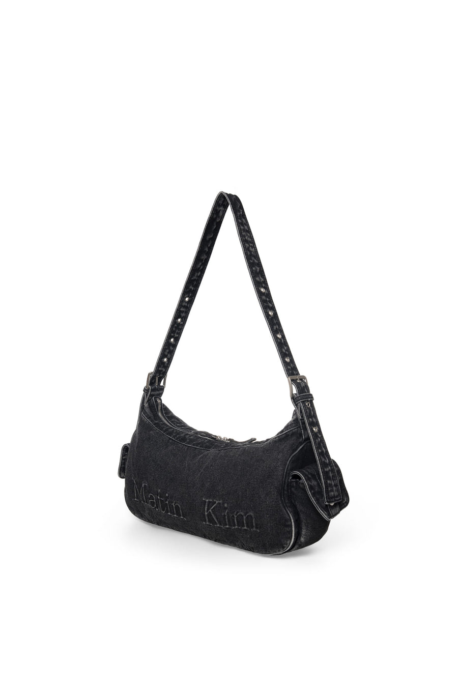 Matin Kim Matin Dust Denim Side Pocket Bag - Black