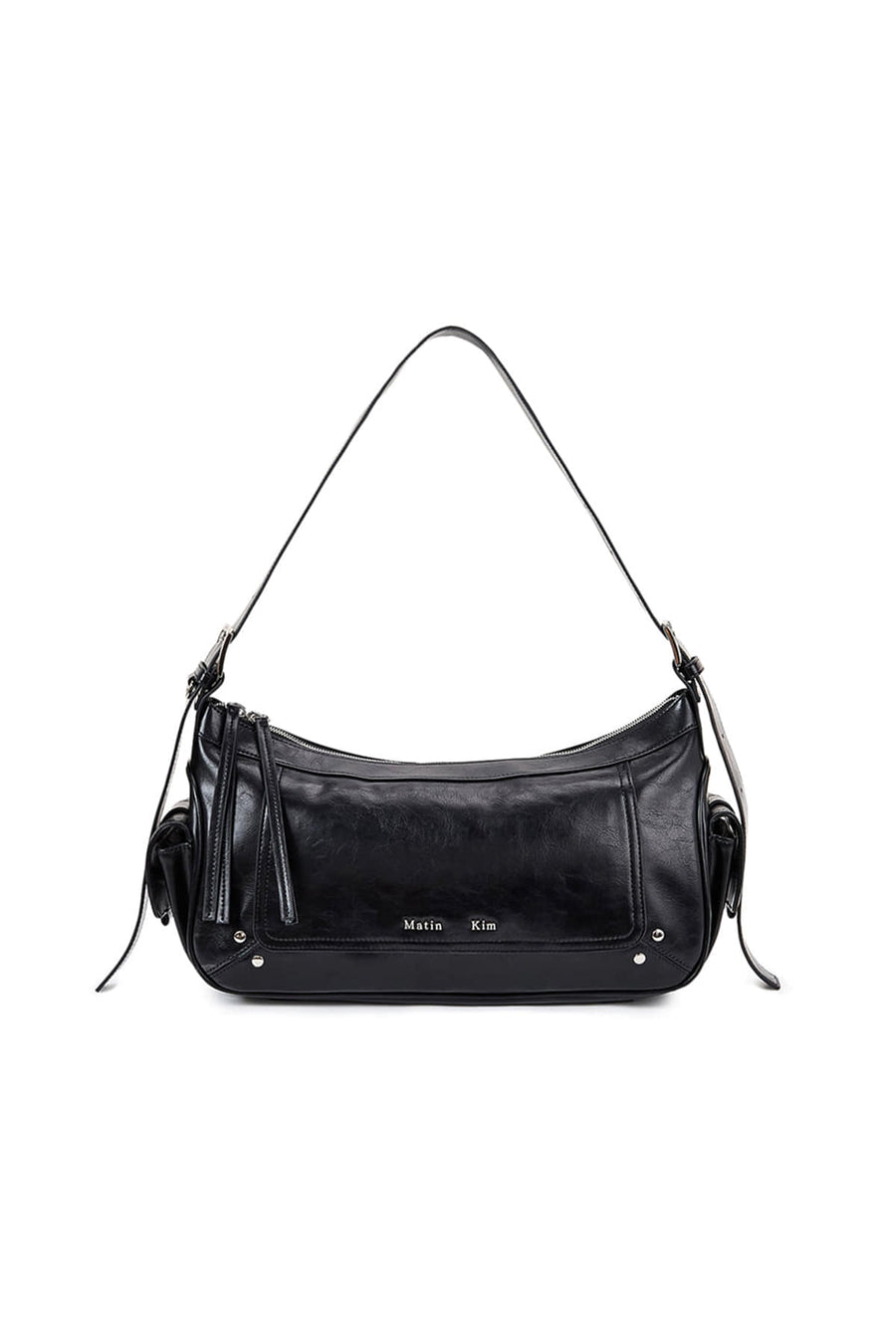 Matin Kim Rivet Point Quad Shoulder Bag - Black