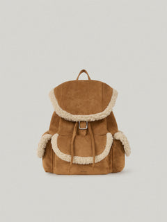 FOLNUA Talvi Shearling Backpack - Camel