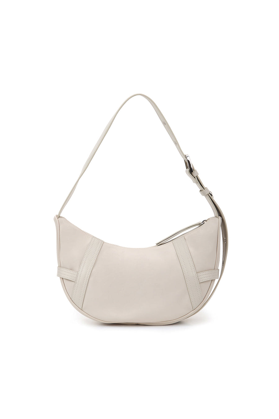 Matin Kim Fabric Arc Hobo Bag - Light Grey