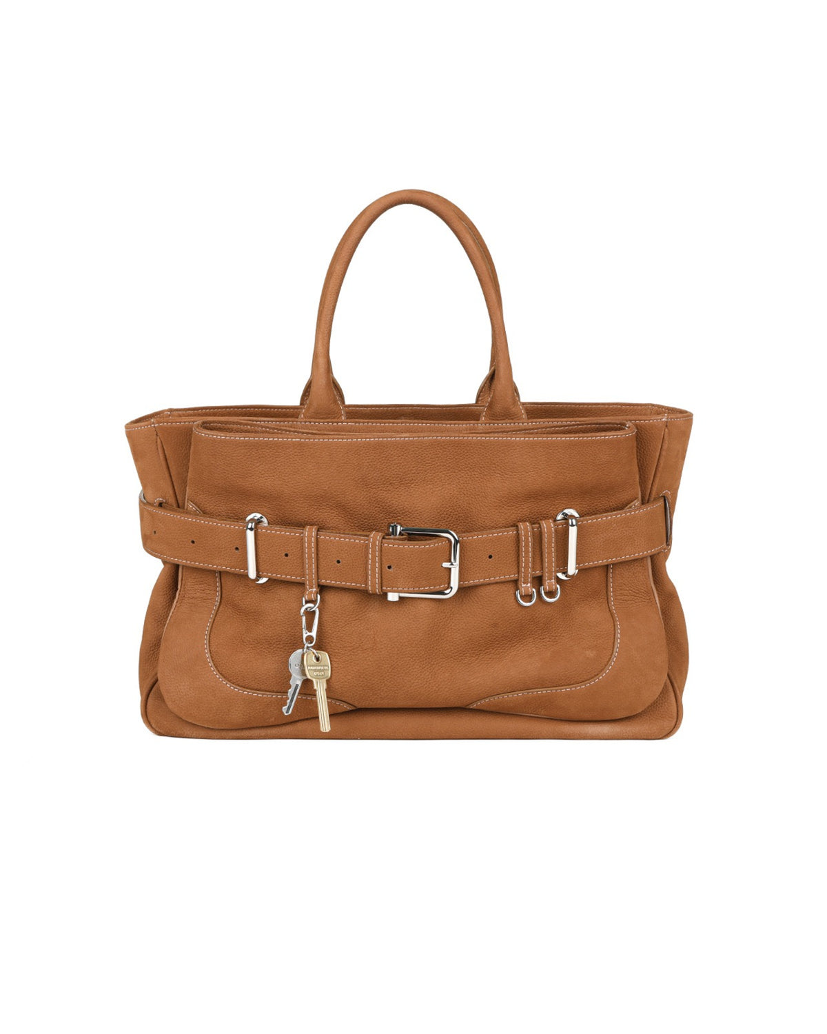 OSOI Tote Brocle - Nubuck Tan