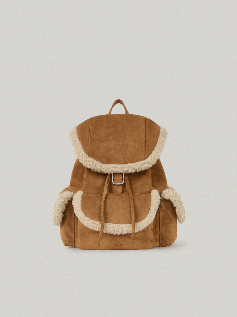 FOLNUA Talvi Shearling Backpack - Camel