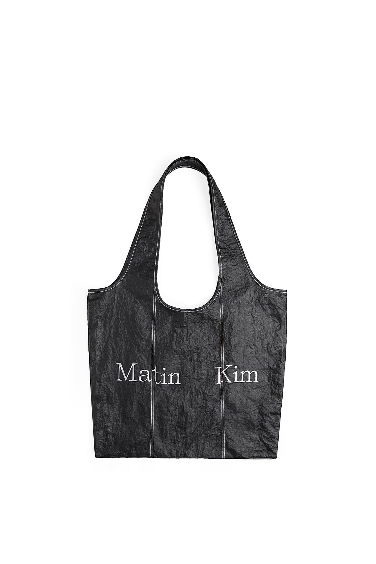 Matin Kim Matin Line Stitch Ecobag - Black