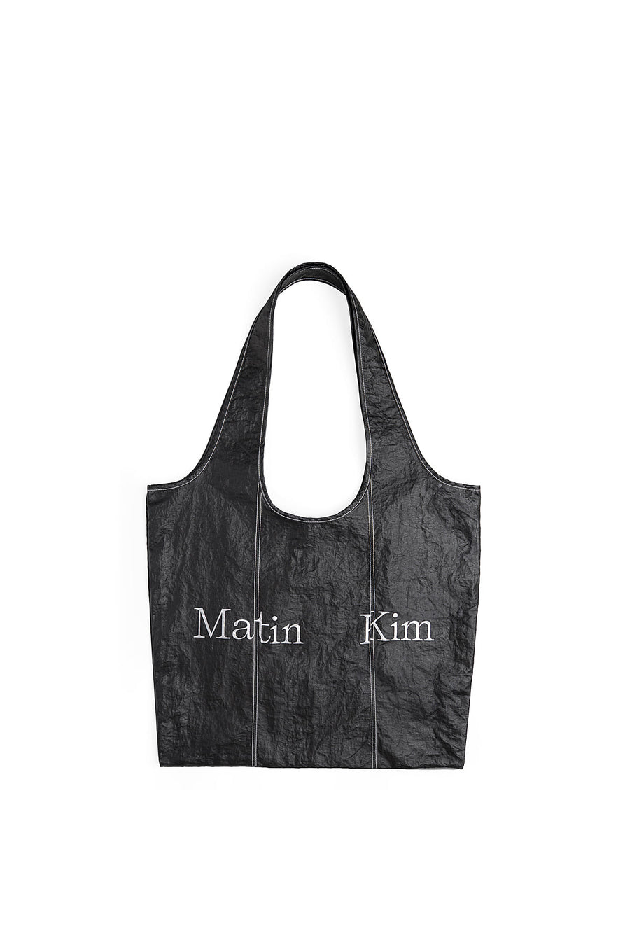 Matin Kim Matin Line Stitch Ecobag - Black